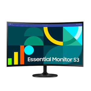 מסך מחשב קעור 27 אינץ Samsung S27D362GAM 100Hz בצבע שחור