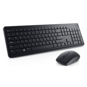 סט מקלדת ועכבר אלחוטיים Dell KM3322W-R-HEB - צבע שחור