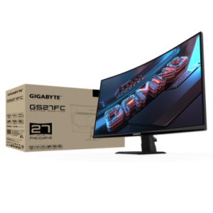 מסך גיימינג קעור Gigabyte GS27FC FHD VA 1MS HDR Ready 180Hz