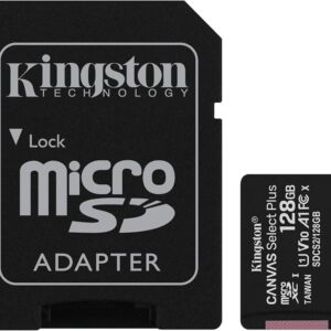 Kingston Micro SD 128GB + SD Adapter