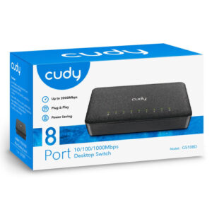 Cudy 8 Ports GS108 switch – סוויטצ'